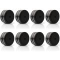 8Pcs 40X20Mm Aluminum HiFi AMP Speaker Isolation Stand Turntable DAC Feet Pad. 