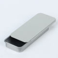 Portable Tin Box Mini Iron Slide Cover Storage Jewelry Cases Container Can. 
