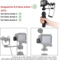JJC USB-C 3.5mm Mic Adapter Only for DJI Osmo Action 1 Audio Adapter Vlogging Action Camera Accessories 3.5mm Audio Mic.