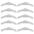 10pcs 135 Degrees Bracket Angle Aluminum Alloy Corner Braces Connector Profile Joint Connectors.