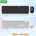Youpin MIIIW Wireless Keyboard Mouse Set Only One USB Control 104 Keys 2.4Ghz Multi System Compatible Wireless Keyboard Windows. 