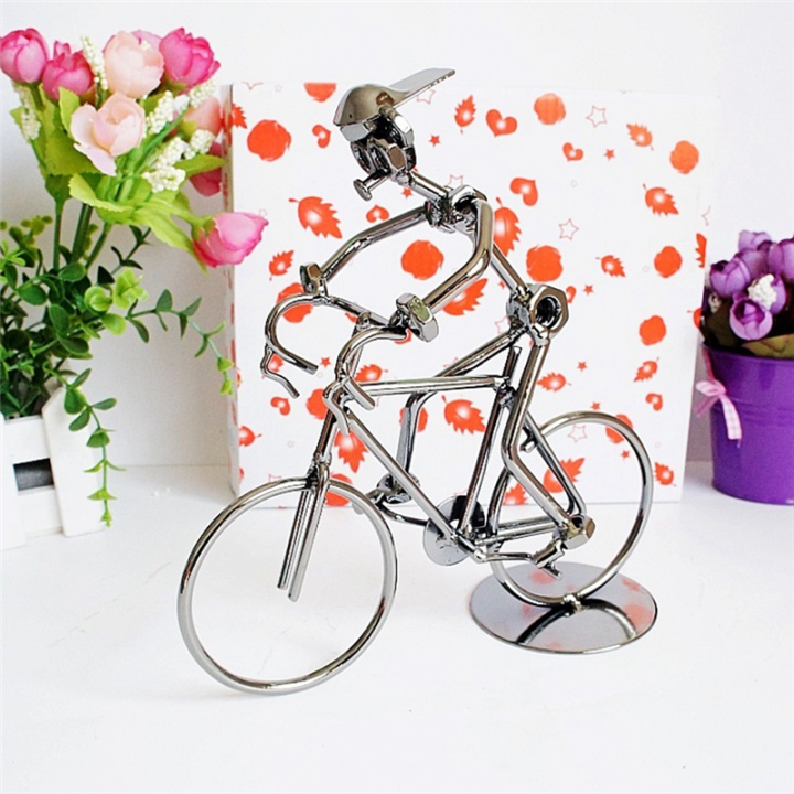 Silver%20Retro%20Cyclists%20Model%20Iron%20Art%20Metal%20Bicycle%20Ornament%20A%20Man%20Riding%20Bike%20Statue%20Figurine%20for%20Home%20Library%20Desk%20Decoration%20-%20Image%204