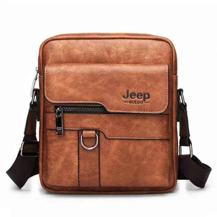 Jeep Buluo Man's Crossbody Shoulder Bag Backpack For Man
