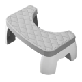Toilet Squat Stool Home Adult Bathroom Accessories Removable Non-Slip Toilet Seat Stool Grey.