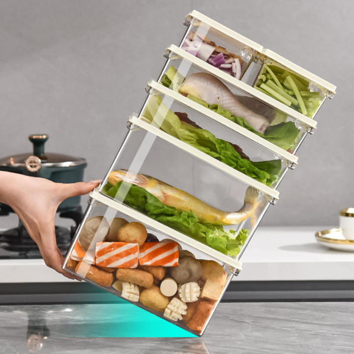 Airtight%20Storage%20Box%20Transparent%20Stackable%20Leakproof%20Food%20Container%20Fridge%20Organizer%20for%20Food%20Preservation%20Space%20Saving%20Meal%20Prep%20Home%20Organizing%20Freshness%20Keeping%20-%20Image%202