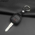 Carbon Car Key Cover FOB Case Mitsubishi outlander ASX colt LANCER Grandis sport Key case. 