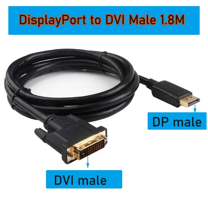 DisplayPort%20to%20DVI%20Cable%201080P%20DP%20to%20DVI-D%20monitor%20cable%20DisplayPort%20in%20to%20DVI%20out%20converter%20adapter%20for%20Nvidia%20HP%20Dell%20Asus%20-%20Image%207