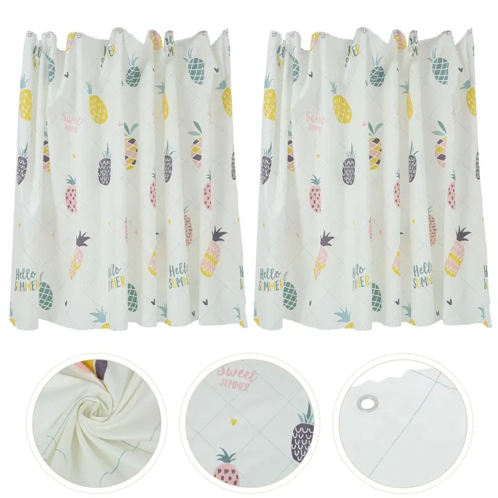 2%20Pcs%20Bed%20Curtains%20Drape%20Privacy%20Cloth%20Mosquito%20Net%20Bunk%20Dormitory%20-%20Image%207