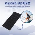 Eva Anti-Skid Pad Adhesive Deck Pad for Boat Deck,Kayaking - Black.