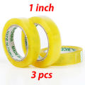 Transparent Scotch Tape 1 inch 3 pcs. 