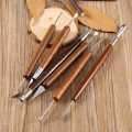 Sculpture Tools Set 6pcs Clay Sculpting Wax Carving Pottery Shapers Polymer Modeling.
