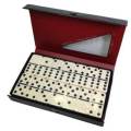 Dominoes Game set 28_Double Six  Black  Dot. 