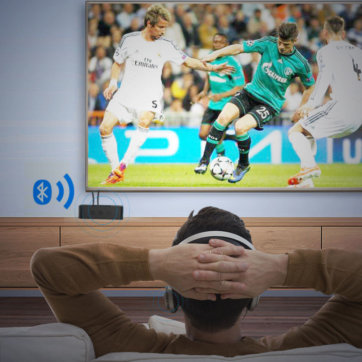 VAORLO%20OLED%20Display%20CSR%205.0%20Bluetooth%20Audio%20Transmitter%20APTX-HD/LL%20SPDIF+Coaxial+3.5mm%20AUX%20Wireless%20Adapter%20For%20TV%20PC%20-%20Image%205