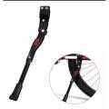 Mountain Bike Bicycle Side Kickstand Kick Stand Aluminium Alloy Adjustable Universal - Black. 