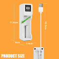 Smart USB 3.7V Li-ion Battery Charger Single-Slot Rechargeable Lithium ion Battery Charger. 