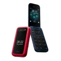 NOKIA 2660 Flip feature phone ( Refurbished ) color Black. 