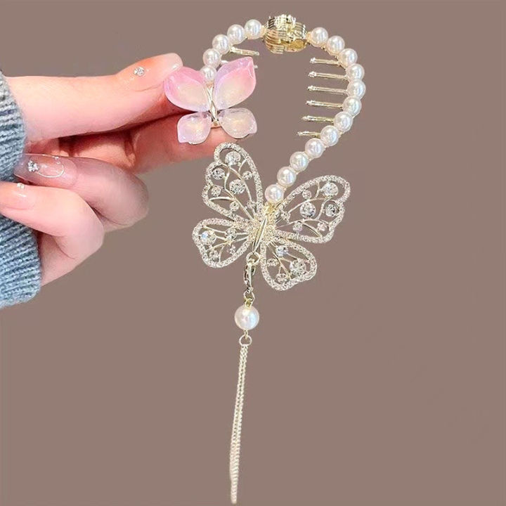 Butterfly%20Bell%20Orchid%20Hair%20Claw%20Clip%20Swan%20Tassel%20Ponytail%20Buckle%20Pearl%20Hairpin%20NOVO%20-%20Image%206