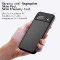 For Google Pixel 8 A Pro Phone Case, Matte Skin Texture Transparent Anti Fingerprint Anti Yellowing Cover. 