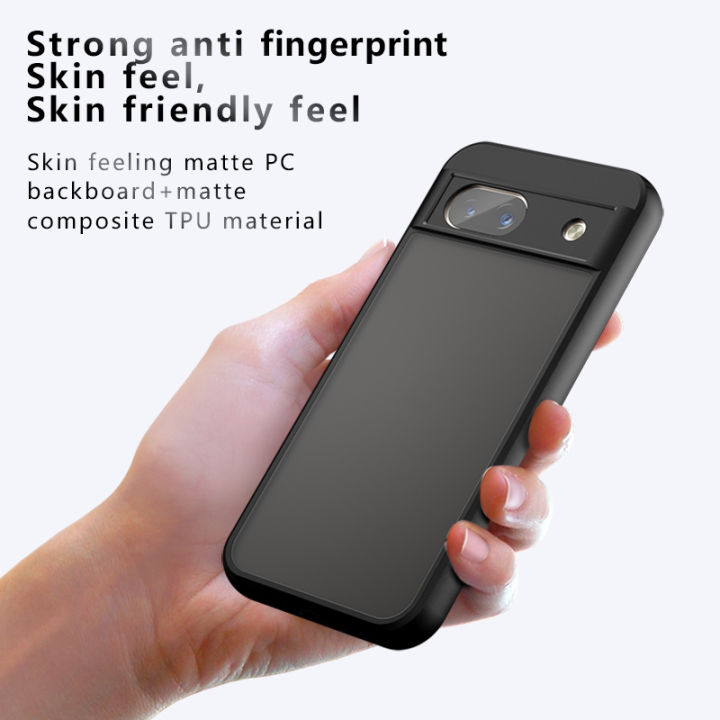 For%20Google%20Pixel%208%20A%20Pro%20Phone%20Case,%20Matte%20Skin%20Texture%20Transparent%20Anti%20Fingerprint%20Anti%20Yellowing%20Cover%20-%20Image%206