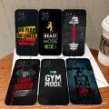 Gym Fitness Bodybuilding Phone Case For iPhone 15 14 11 12 13 Mini Pro XS Max Cover 6 7 8 Plus X XR SE 2020 Funda Shell. 