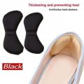 2Pcs Heel Insoles Patch Pain Relief Anti-wear Cushion Pads Feet Care Heel Protector Adhesive Back Sticker Shoes Insert Insole. 