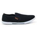 Black Casual Slip-On Shoe For Men. 