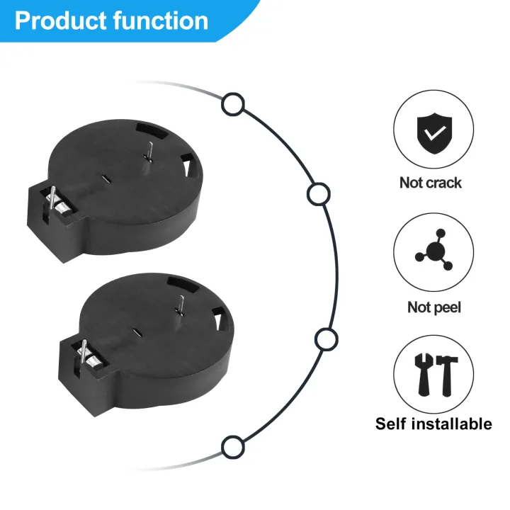 2%20Pcs%20CR2450%20Coin%20Cell%20Button%20Battery%20Socket%20Holder%202%20Pins%20Black%20-%20Image%202