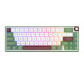 RK Royal Kludge R65 Gasket Wired Mechanical Keyboard 66 Key 65% RGB Backlit Hot-swappable Gamer Keyboard with MDA PBT Keycaps.