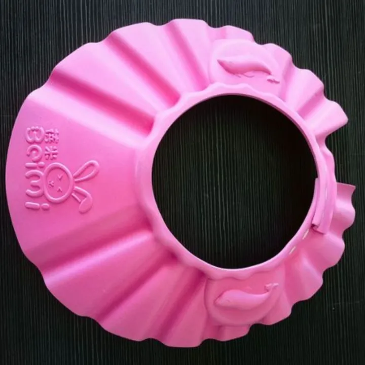 Spot%20low%20price%20wholesale%20EVA%20baby%20shampoo%20cap/children%20shower%20cap/infant%20hair%20cutting%20cap%20-%20Image%204