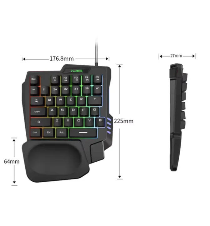 One-Handed%20Gaming%20Keyboard%20Half%20Keyboard%20Left%20Hand%20Keyboard%20Wired%20Gaming%20Keyboard%20With%20RGB%20Backlit%20And%2035%20Keys%20For%20Gamer%20Mini%20Gaming%20Keypad%20Portable%20Key%20-%20Image%206