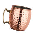 GC Moscow Mule Copper Mugs Hand-made 304 Stainless Steel Copper Mugs For Cocktails Whiskey Champagne Wine. 