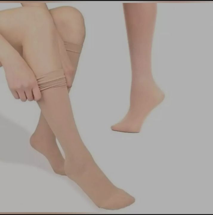 1%20Pair%20Long%20Skin%20Colour%20Full%20Coverage%20Socks%20For%20Women%20-%20Image%202