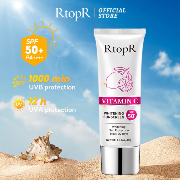 RtopR%20Sunblock%20SPF%2050+%20with%20Vitamin%20C%20-%20Waterproof%20Sunscreen%20for%20UV%20Protection%20-%2040g%20-%20Image%205