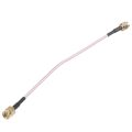 4pcs 6.5 inch Length SMA Male to SMA Male Connector Pigtail Cable.