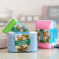 5pcs Kitchen Dish Wash Magic Sponge Double-sided Kitchen Cleaning Nano Silicone Sponge.