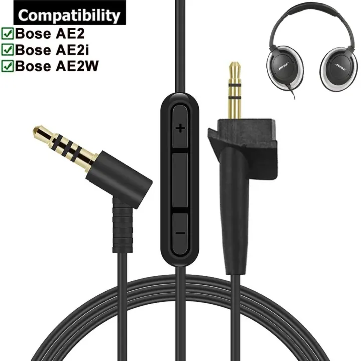 OFC Replacement Cable Extension Cord For Bose AE2 AE2i AE2w Around Ear SoundLink Audio Headphones