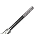 1 Piece Round Die Wringing Tool Hand Die Holder Ratcheting Tap Handle Hand Die Holder Silver. 