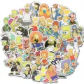 【happy one】50Pcs Funny Anime The Simpsons Cartoon Sticker Pack For Kids Toy DIY Skateboard Luggage Laptop Guitar Car. 