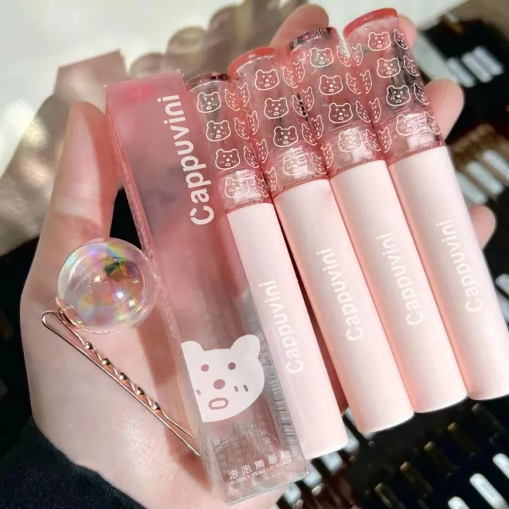 %E3%80%90The%20Edge%20of%20Beauty%E3%80%91New%20KH%20One-Piece%20Bubble%20Bear%20Lip%20Lacquer%20Water%20Light%20Gla%20Full%20Eay%20To%20Fade%20And%20White%20Girl%20Pink%20Liptick%20-%20Image%205
