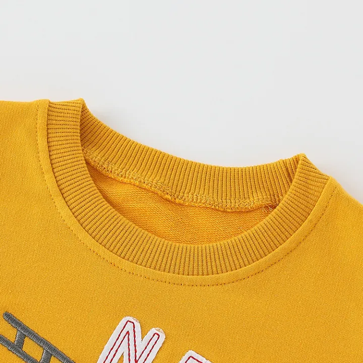 Malwee%202022%20Autumn%20New%20Children's%20Clothing%20Boys%20Crewneck%20Sweatshirt%20Factory%20Direct%20Sale%20Baby%20Pullover%20One%20Piece%20Dropshipping%20-%20Image%202
