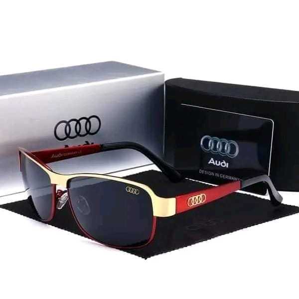 Audi brand four Ringlogo UV400 Anti-Ultraviolate polarized sunglasses for men