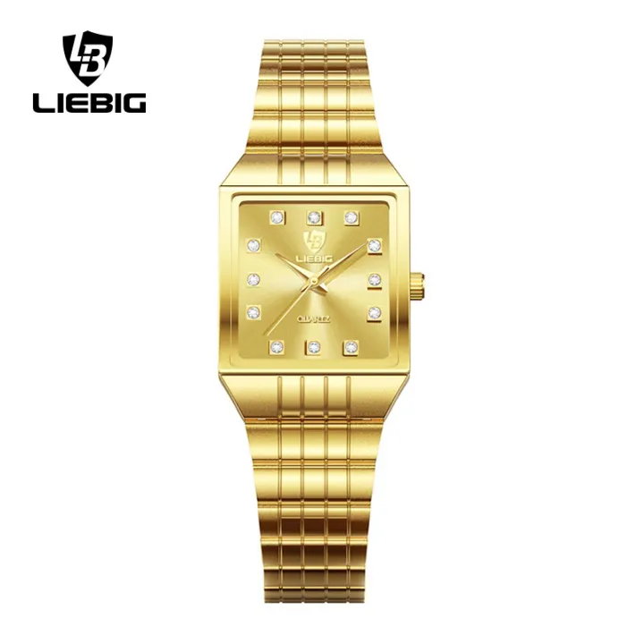 Laibinji%20Cross%20border%20Exclusive%20Classic%20Diamond%20Set%20Women's%20Small%20Square%20Watch%20Gold%20Men's%20and%20Women's%20Watch%20Couple%20Watch%20Quartz%20Watch%20-%20Image%207