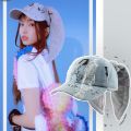 【Worldwide Delivery】 Kpop Newjeans Graffiti Hat HANNI Same Style Rabbit Ears Cap Korean Fashion Duck Hat Denim Wash Hat.