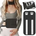 Hot selling castor leak proof, adjustable waist guard, washable essential oil care bag, instant hair. 
