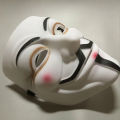 1Pcs/set Halloween Party Mask V for Vendetta Mask Bape Full Face Mask Anonymous Guy Fawkes Fancy Dress Adult Costume 1pc. 