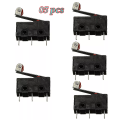 5pcs Micro Roller Lever Arm Normally Open Close Limit Switch. 