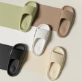 Cloud Slippers For Men Thick Sole Summer Beach Slides Bathroom Anti Slip Slipper Soft Sandals Ultra-Light Shoes Man Flip Flops. 