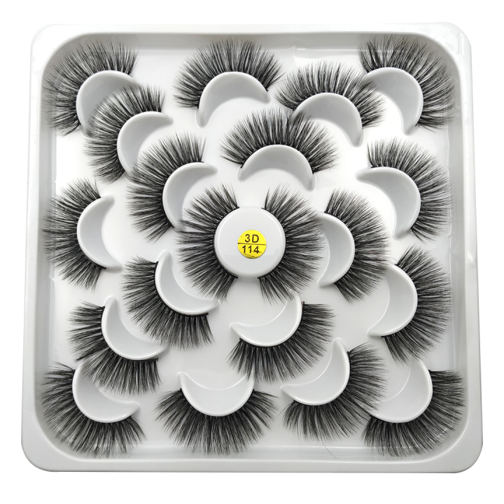 MAANGE%2010Pair%20Mink%20Hair%203D%20Eyelashes%203D114:%20Dramatic%20Volume,%20Effortless%20Elegance%20-%20Image%204