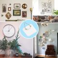 50PCS Plate Hangers Hooks for Decor 1.3Inch Sticky Invisible Adhesive. 