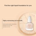 30ml Light Translucent Foundation Cream Moisturizing Breathable Oil Control Non-greasy Makeup Concealer Women's Cosmetics. 